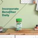 Benefiber Prebiotic Fiber Supplement Gummies with Probiotics for Digestive Health, Assorted Fruit Flavors - 50 Count