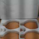 4 Pcs Large Terracotta Watering Pots 50 oz Ollas Self-Watering Pots with Lids Terracotta Watering Globes Bulk Plant Irrigation System for Indoor Outdoor Plants Garden Beds