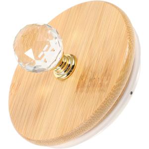 PRETYZOOM Water Pitcher Lid Replacement Cover for Glass Jug Prevents Spills Easy to Open for Refreshing Beverages and Afternoon Tea Water Jug Protective Lid