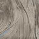 FESHFEN Long Wigs with Bangs, Synthetic Natural Looking Layered Straight Hair Wig for Women Daily Party Use 18 inch, Platinum Blonde