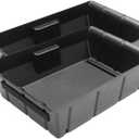 Fit Tesla Model Y Seat Hidden Organizer bag Tray Under Seat Storage Box Compatible with 2016-2021 2022 Model Y Accessories (2 pcs ABS)
