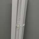 LazBlinds Cordless 1" Vinyl Mini Blinds for Indoor Windows - Light Filtering Horizontal Window Blinds & Shades, 28" W x 36" H, White