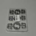 Goowin Shower Curtain Hooks, 12 Pcs Shower Curtain Rings, Durable Rust Proof Black Shower Curtain Hooks, Shower Rings for Curtain, Double Glide Shower Hooks for Shower Curtain Rods, Black (Classic - 12 Pack)