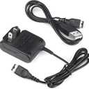 Gameboy Advance SP Charger - AC Wall Adapter & USB Charging Cable Compatible with Nintendo DS/GBA SP Systems, Portable Travel Power Cord for Gaming Accessories