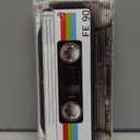 FAteam Case for Galaxy Note 10 with Reinforced Corners TPU Soft Bumper Retro Cassette Tape Case Compatible with Samsung Galaxy Note 10