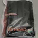 SEYMAC Stock Case for Samsung Galaxy Tab A9 8.7'', Full-Body Drop Protection Case with Screen Protector Pencil Holder [360 Rotating Hand Strap] &Stand, Black