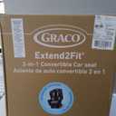 Graco Extend2Fit Convertible Car Seat, Rear and Forward Facing Car Seat with Adjustable Extension Panel for Extra Legroom, Great Gift for Baby Shower or Baby Registry, Redmond