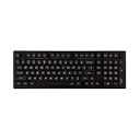 EPOMAKER Galaxy100 QMK/VIA Wireless Gaming Keyboard, Aluminum Shell, BT/2.4Ghz/USB-C, Pre-Lubed Hot-Swappable Linear Switches, NKRO, RGB Backlit (Black, Wisteria Linear Switch)