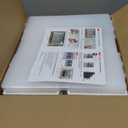 Secret Space 12 Pack X Large Shoe Organizer Storage Boxes for Closet, Modular Space Saving Shoe Boxes Clear Plastic Stackable Sneaker Containers Display Case with Lids, White