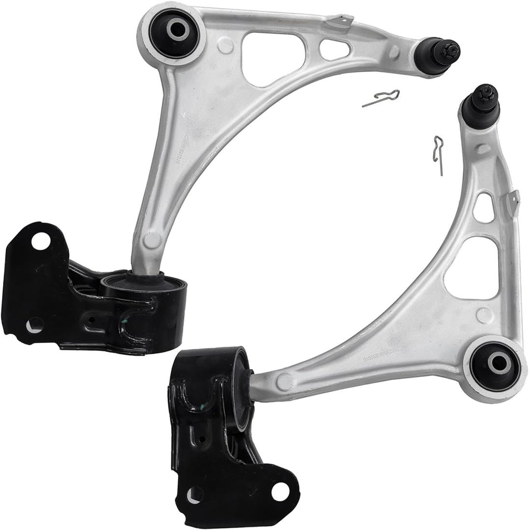 ASTARPRO - 2pc Front Lower Control Arms w/Ball Joints Assembly Replacement for 2016-2022 Honda Pilot 2019-2025 Passport 2017-2025 Honda Ridgeline 2014-2020 Acura MDX