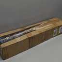 Razee Wooden Baby Play Gym Activity Mat, Leaf Shaped Play Mat Baby Gym with 6 Hanging Sensory Toys Foldable Baby Gym Newborn Infant Baby Use (Khaki)