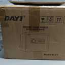 DAYI Safe Box, 0.8 Cubic Feet Home Safe with Fireproof Waterproof Bag, Security Safe Box for Money Cash Valuables, Digital Electronic Keypad, Dual Alarm System, Removable Shelf - D-25