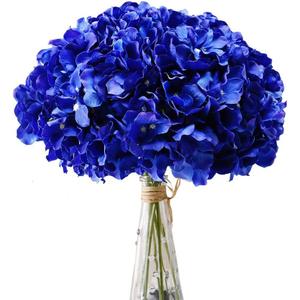 AVIVIHO Royal Blue Flowers Hydrangea Artificial Flowers 10pcs Full Faux Hydrangea Silk Flowers Heads Fake Silk Flowers with Stems for Home Wedding Party Centerpieces Arch Party Decoration AVIVIHO Royal Blue Flowers Hydrangea Artificial Flowers 10pcs Full Faux Hydrangea Silk Flowers Heads Fake Silk Flowers with Stems for Home Wedding Party Centerpieces Arch Party Decoration