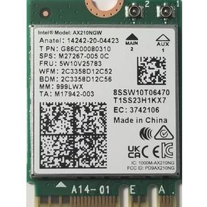 Intel AX210.NGWG with vPro, Bluetooth 5.2 Wireless Network Adapter Card Wi-Fi 6E