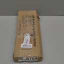 Voncerus LED Desk Lamp with Clamp, Eye-Caring Clip on Lights for Home Office, 3 Modes 10 Brightness, Long Flexible Goose-Neck, Metal, Swing Arm Architect Task Table Lamps with USB Adapter, White (S1 White and Silver)