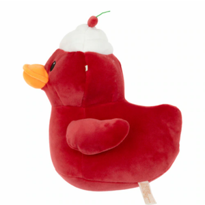 Holiday Home 8 Inch Pink And Red Ducks Plush, Pack of 2