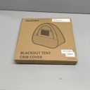Baby Sleep Tent  Breathable Blackout Cover for Pack N Play, Crib Cover & Travel Sleep Pod, Easy pop up Setup for Toddlers and Babies Easy and Ready | Breatheable, Easy Setup