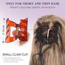 Claw Clip Ponytail Extension - 12 Inch Curly Ponytail Extension, Wavy Pony Tails Hair Extensions, Synthetic Hair Extensions Ponytail, Clip On Ponytails for Women (Dark Ash Blonde With Golden Ends)