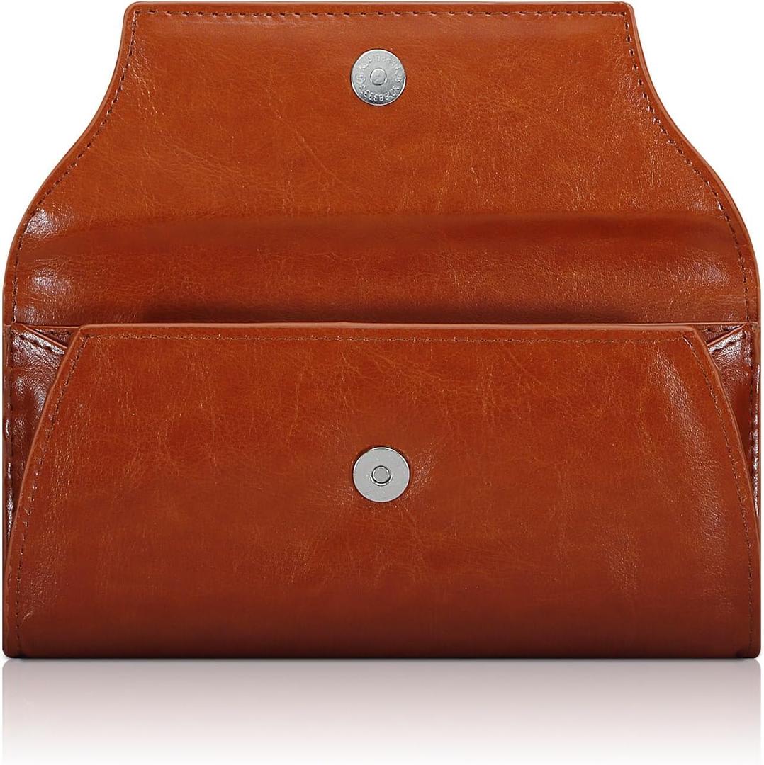 XEYOU Slim Card Wallet for Women Ultra Thin Synthetic Leather Womens Wallet RFID Blocking Credit Card Holder Bifold Clutch Long Ladies Billfold