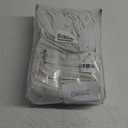 Pinch Pleated 100% Blackout Linen Curtains 95 Inches Long for Bedroom Natural Black Out Pleat Curtains for Living Dining Room Darkening Thermal Insulated Window Curtain Drapes with Pin Hooks, 2 Panels