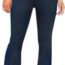KDF Flare Jeans for Women Women's Bootcut Bell Bottom Jeans High Waisted Stretch Slimming Bell Bottoms Jeans (Blue, S)