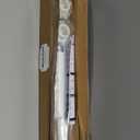 Shower Curtain Rod, 1" Diameter Heavy Duty Tension Shower Rod, Non Slip Adjustable 28-46 inch No Drilling Shower Curtain Rods Spring Tension For Bathroom, Shower Stall, No Rust, White