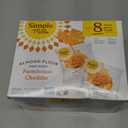 Simple Mills Almond Flour Crackers Snack Packs, Farmhouse Cheddar, Gluten Free, Flax Seed, Sunflower Seeds, Corn Free, Good for Snacks, 6.5 oz, Pack of 1 (8 Bags per Box), BBD: 12/24/2025