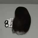 VIORED Wig Hair Replacement Wigs Synthetic Hair Wigs For African American Women Natural Black 18-22 Inch Afro Wig Hair Piece (Color : C, Size : 22inches)