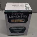 Monteka Electric Lunch Box Food Heater - Leakproof Portable Food Warmer heated lunch box for adults for Car/Home/Truck with 1.5L Removable Stainless Steel Container, Gifts for Men, 12V/24V/110V