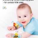 Infinno Baby Wrist Rattle Socks and Foot Finder Set, Perfect Baby Toys for 0-12 Months Newborn Boys and Girls As Shower Gifts, Garden Bug Series