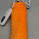 Deepsoon Heating Pad,Electric Heating Pads for Back,Neck,Abdomen,Moist Heating Pad for Shoulder,Knee,Arms,Legs,Dry/Moist Heat & Auto Shut Off,Christmas Gifts for Men and Women,Orange Black,24x12 Inch