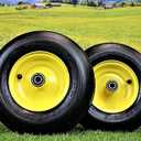 13x5.00-6 Tires & Wheels 4 Ply for Lawn & Garden Mower Turf Tires (Set of 2)