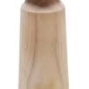 HD Designs Wood Large Candle Holder, 10 in