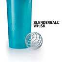 BlenderBottle Classic Shaker Bottle Perfect for Protein Shakes and Pre Workout, 28-Ounce (2 Pack), Moss and Navy
