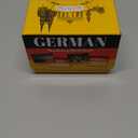 gisgfim 300 Pcs German Words Vocabulary Flash Cards with Pictures German Verb Conjugation Present Flash Cards Learn Essential German Language Vocabulary Words for Beginners Adults Kids