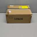 Clear Storage Bin with Lid 3 Pack Stackable & Sturdy Plastic Multifunctional Folding Storage Bins for Bedroom, Living Room, Study,Room, 23 QT Folding Box with Magnetic Door (White)