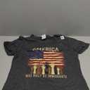 America Was Built By Immigrants T-Shirt, M, Grey