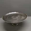 Iron Cake Stand Display Stand Pastries Holder Dessert Plate Serving Tray Cake Plate for Celebrations Anniversaries Parties, Silver