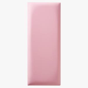 3D Anti-Collision Wall Padding for Kids, 50x20x3cm Bedside Protective Wall Cushion, Self-Adhesive PU Waterproof Wall Sticker for Bedroom Living Room (Color : Pink, Size : 4PCS)
