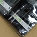 Blue Sky Novelty Black Plastic Soup Spoons, 384 Count Bulk Disposable Cutlery for Weddings, Parties, Catering & Events