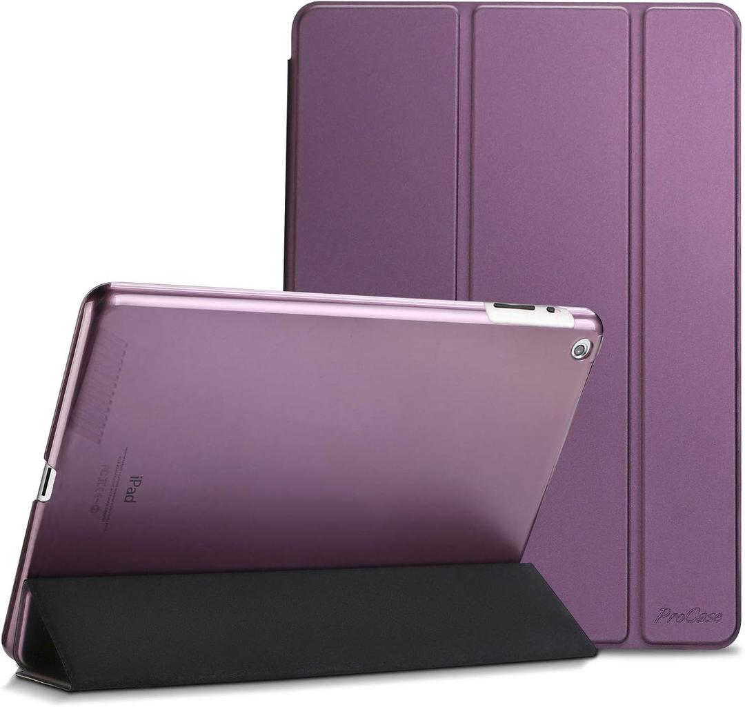 ProCase for iPad 2012/2011 2nd 3rd 4th Generation Case (Old Model), Smart Cover for iPad 2/iPad 3 /iPad 4 –Purple