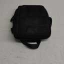 MYHOZEE Sling Bag Crossbody Backpack Purse - 2 in 1 Nylon Cross Body Bag Diaper with Wipes Pouch, Water Bottle Pocket (Black)