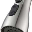 Pull Down Kitchen Faucet Sprayer Head Replacement Part - Pull Out Sink Sprayer Replacement Nozzle, Kitchen Faucet Head Hose Spray Tap Spout Only for G1/2(0.8inch)Connector (Brushed Nickel)