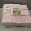 Disposable Changing Pad, 50 Pack 24×18 inch Portable Changing Table Pads Absorbency Mattress Pad Protector Pet Training and Puppy Pads Changing Pads for Baby Waterproof Incontinence Changing Mat（Pink）