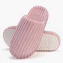 Women Arch Support Slippers – House Bedroom Slippers for Woman, Orthopedic Shoes for Plantar Fasciitis, Corduroy Closed Toe Ladies Slides Outdoor 8836 Pink 42/43c Pink