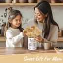 Mothers Day Gifts for Mom, Christian Cooking Utensils Set for Women, Utensil Holder & 6 Wooden Spoons Cooking Gifts For Mom, Ceramic Holder, Kitchen Gifts For Women Christmas (01. You are awesome)