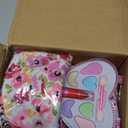 Windolls 18 Inch Doll Suitcase Travel Luggage Play Accessories, Doll Clothes Accessories Carrier Storage Set, Case, Hat, Sunglasses, Camera, Pillow, Toy Pet
