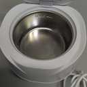 Dental Ultrasonic Retainer Cleaner Machine: 45kHz Dental Cleaning Pod with Digital Timer & 200ML, Cleaning for Dentures, Mouth Guards, Aligners, Night Guards, Braces, Toothbrush Heads & Jewelry, White
