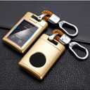 Car Remote Key Fob Case Cover Keychain For CADILLAC Escalade CTS XTS DTS SLS (Gold)