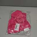 Satin Mini Skirt High Waisted Silk Skirts for Women Trendy Solid Color Short Skirt (Pink, XL)